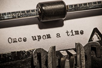 Old vintage typewriter